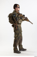  Photos Frankie Perry Army KSK Recon Germany Poses standing whole body 0007.jpg